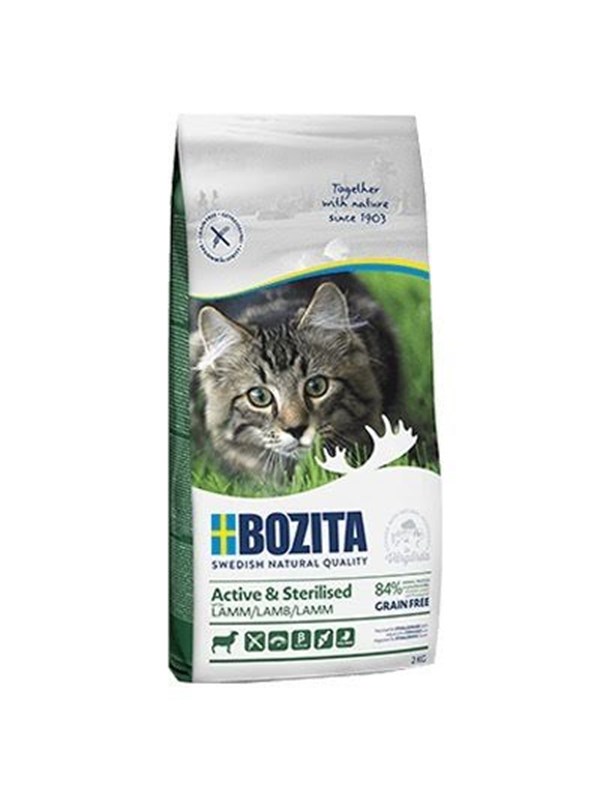 2 kg Lamm Grainfree Active & Sterilised Katzenfutter trocken