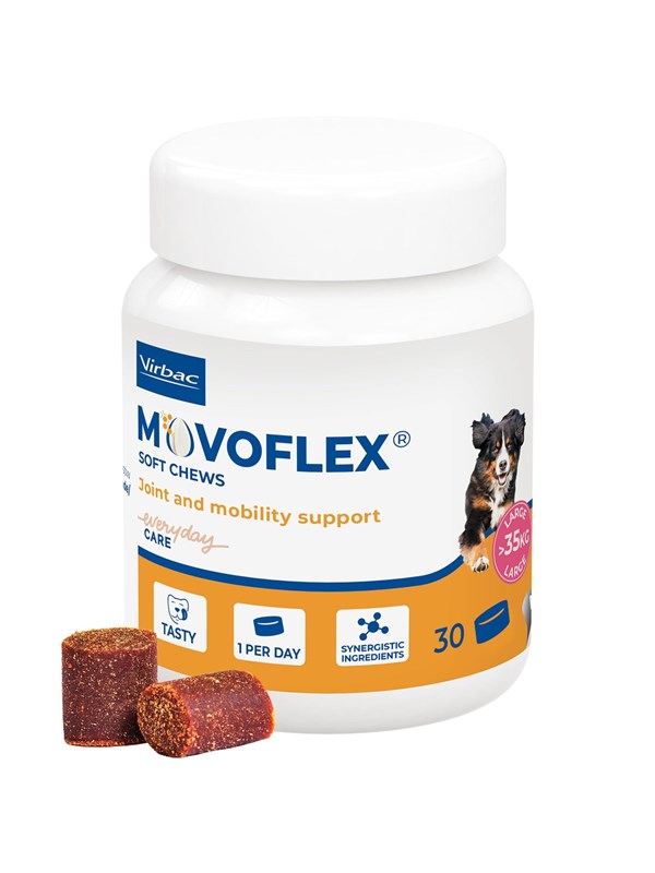 VIRBAC Movoflex S Joints - Nahrungsergnzung fr Hunde - 30 Stk