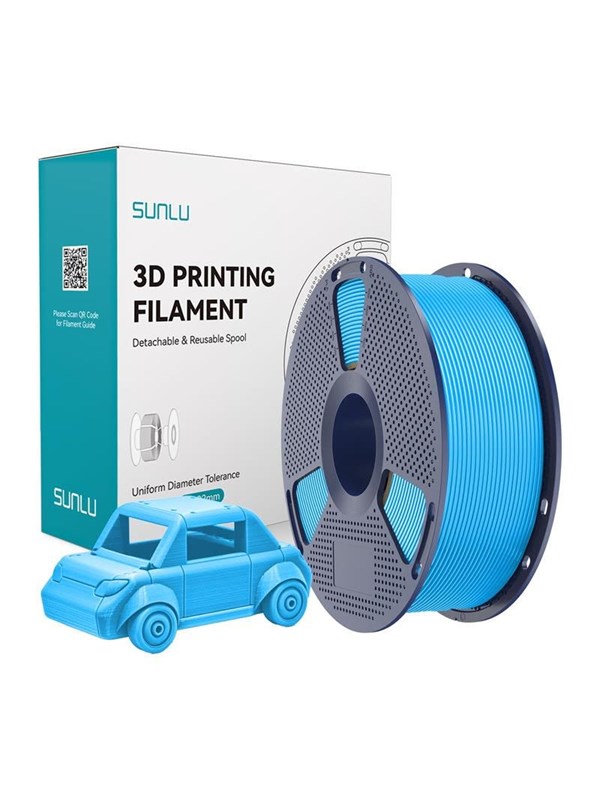 Filamento PETG Sunlu PETG C Cyan 1,75 mm Hohe Haltbarkeit Präzision