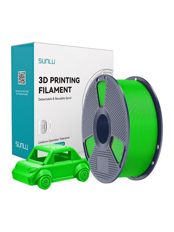 Filament PETG Sunlu PETG G Grün 1,75 mm Hohe Haltbarkeit Robust