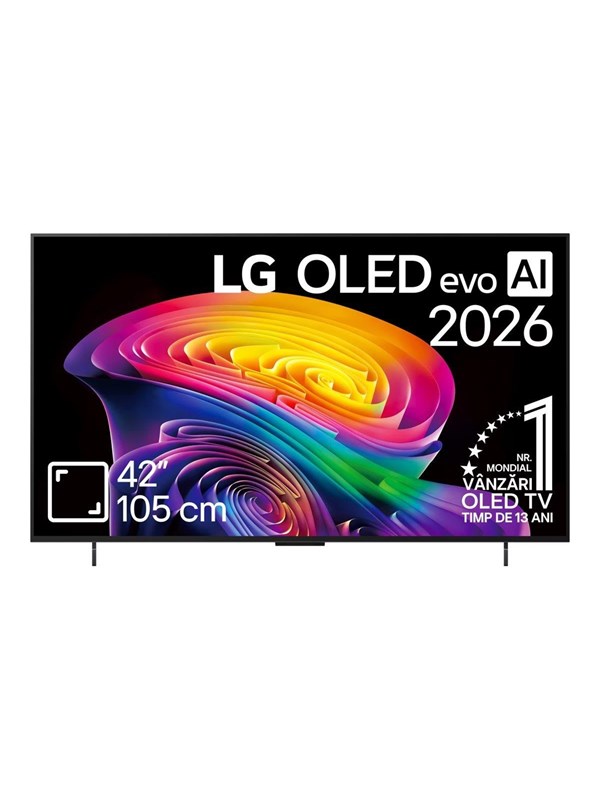 LG 42 Flachbild TV OLED 4K Dolby Vision OLED42C61LA C6 Series evo AI