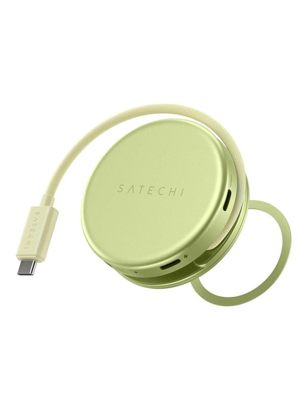 USB-C Hub OntheGo Satechi 5 Ports HDMI SD Gruen MacBook