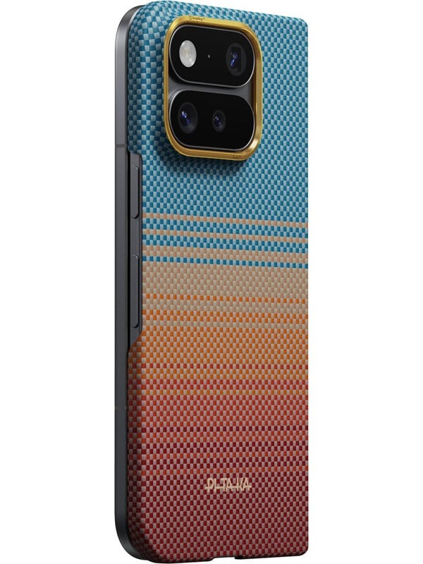 PITAKA Edge Case - Back Cover - California Dream Sunset 20 - Google Pixel 11 Pro Fold