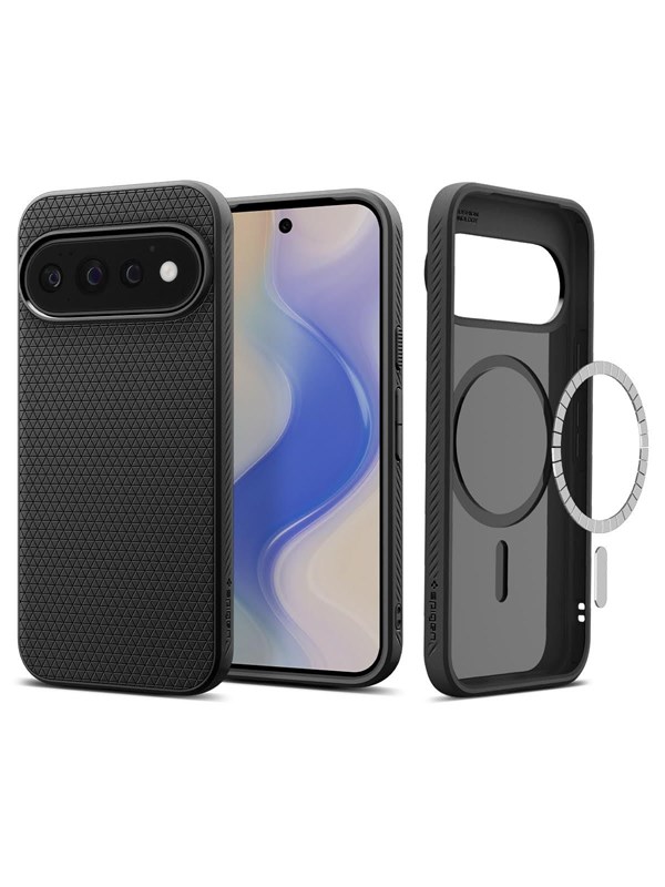 Spigen Liquid Air™ MagFit Backcover für das Google Pixel 11 Pro - Matte Black