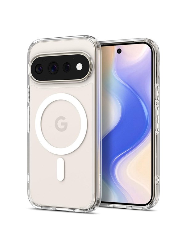 Spigen Ultra Hybrid Backcover MagSafe für das Google Pixel 11 Pro - Clear / White