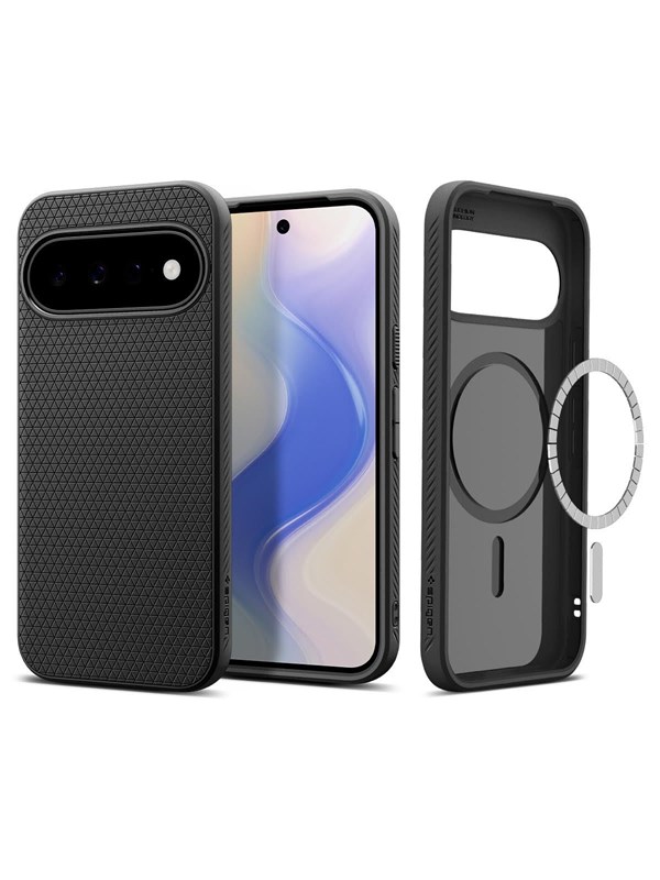 Spigen Liquid Air™ MagFit Backcover für das Google Pixel 11 - Matte Black