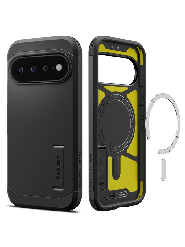 MagSafe-Hülle für Google Pixel 11 Pro XL, Spigen, Tough Armor, Schwarz ACS11453