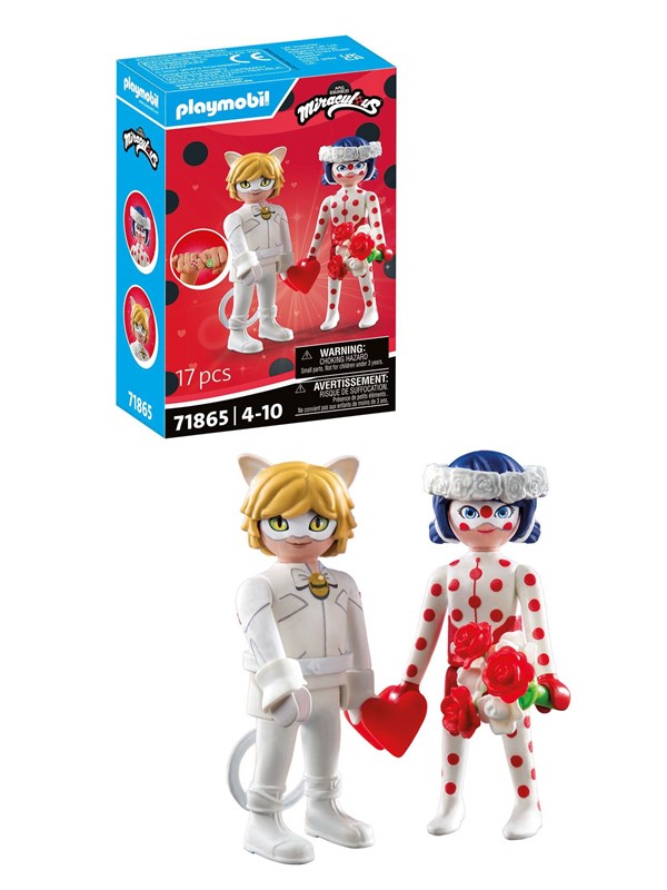 Playmobil Wunderbar - Miraculous Ladybug  Cat Noir Dream Wedding - 71865