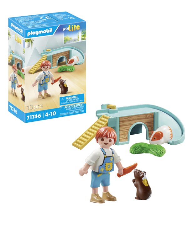 Baukästen 2 Meerschweinchen und Zubehör Playmobil