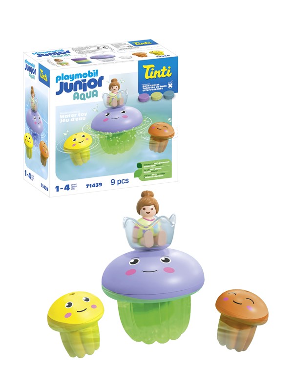 Playmobil Junior - Junior  Tinti Colorful Jellyfish Family - 71439