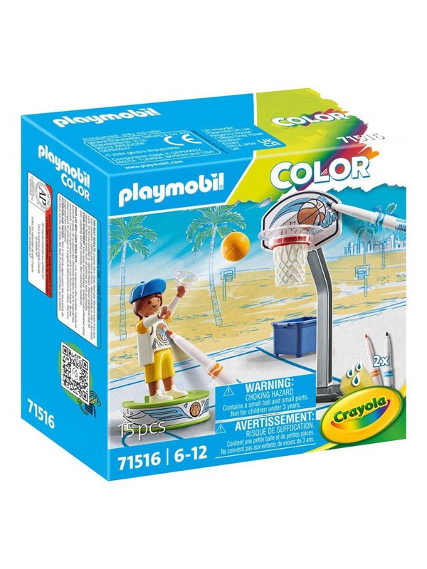 Playmobil Farbe - Color Skater with Basketball - 71516