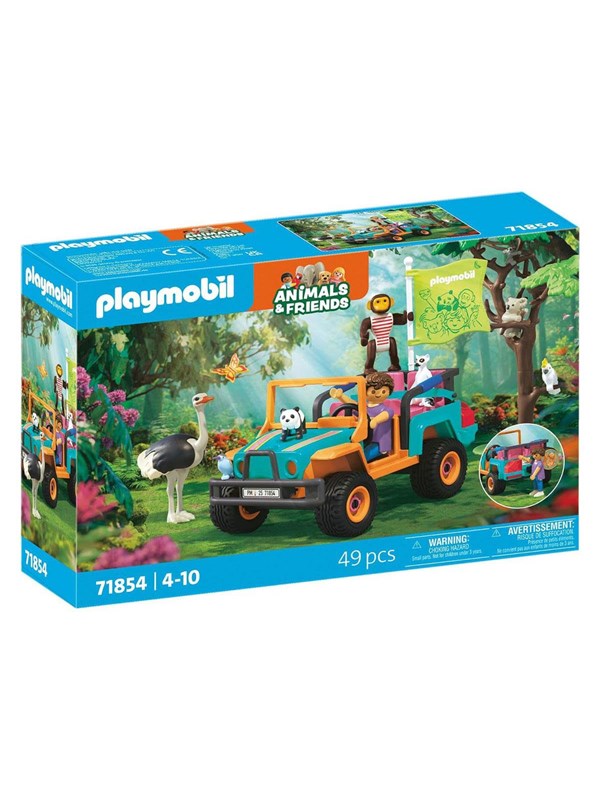 Playmobil Tiere  Freunde - Animals  Friends Colorful Off-Road Vehicle - 71855