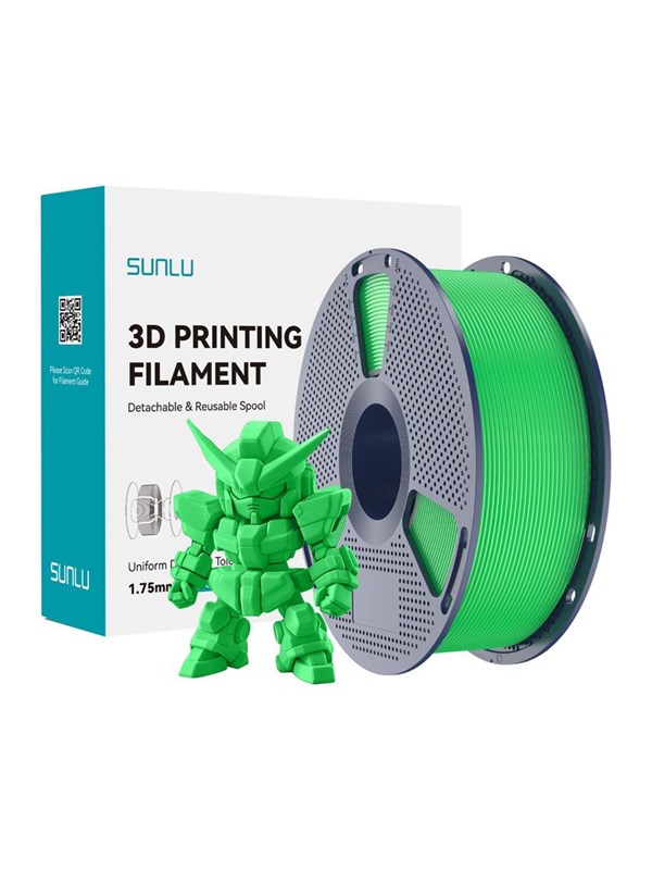 Filament PLA+ Sunlu PLA+ 2.0 G Grün 1,75 mm Hohe Haltbarkeit Verbesserter Fluss