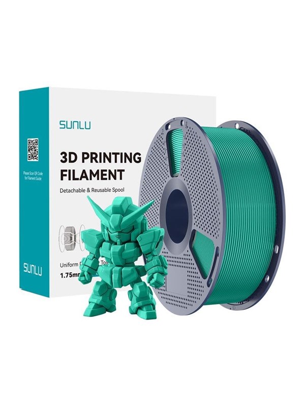 Filament PLA+ Sunlu PLA+ 2.0 GG Grasgrün 1,75 mm Langlebig Präzise