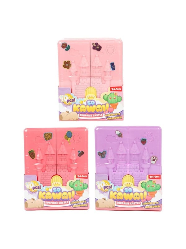 Toi-Toys So Kawaii Surprise Castle Necklace and Beads - 10pcs