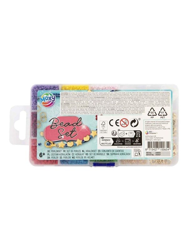 Creative Craft Group Beads in Storage Box - 9 Colors  Wire