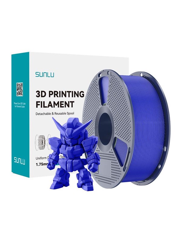 Filament PLA+ Sunlu PLA+ 2.0 KB Blau 1,75 mm Verbesserte Haltbarkeit