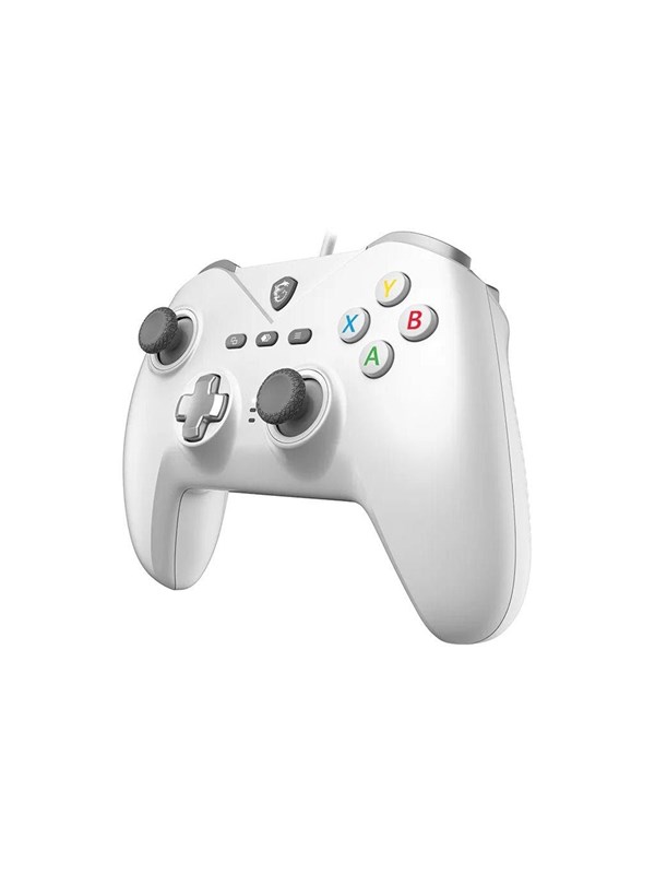Gamepad MSI FORCE GC200 WHITE kabelgebunden Hall-Effekt-Trigger Android PC