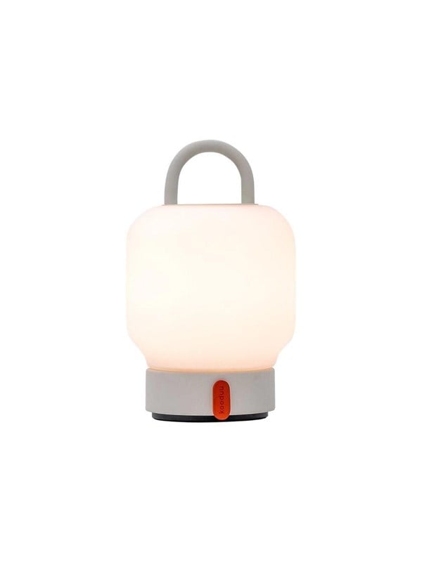 Kooduu Loome - table lamp - LED - lantern - cloudy white