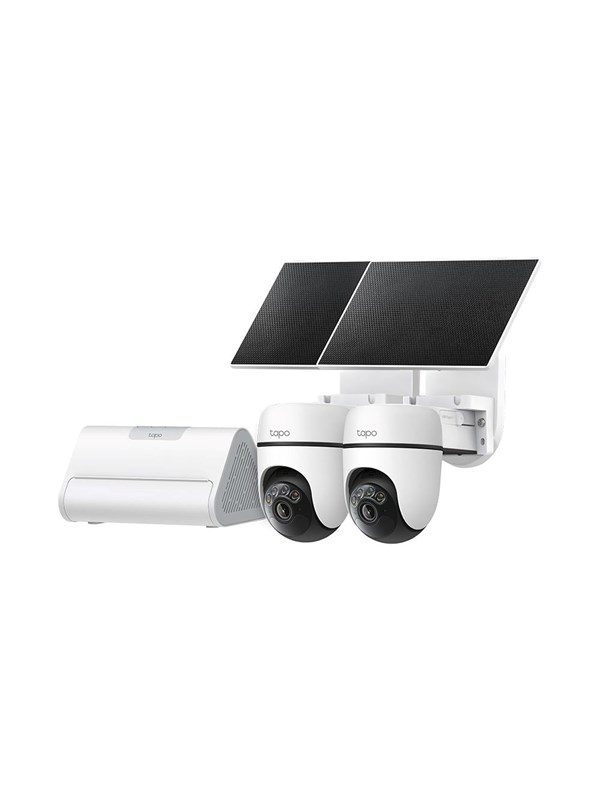 TP-Link Solar Cam 2K PanTilt 2-Cam Kit