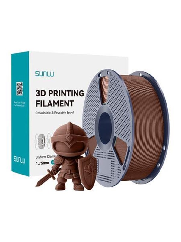 Filament PLA+ Sunlu PLA+ Cho Schokolade 1,75 mm Hohe Haltbarkeit Präzision