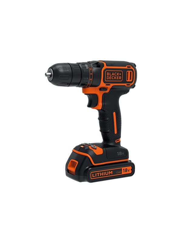 Black Decker BLACKDECKER BDCDC18-QW drilldriver - cordless included charger