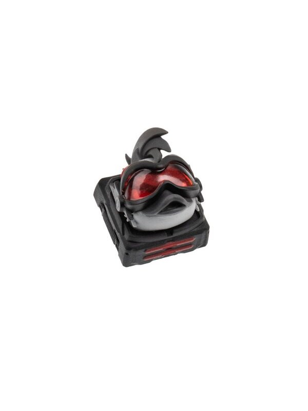 Ducky Ducky Secret M Retro Gaming Maus - schwarz Gaming-Maus USB Optisch Schwarz 5 Tasten 16000 dpi