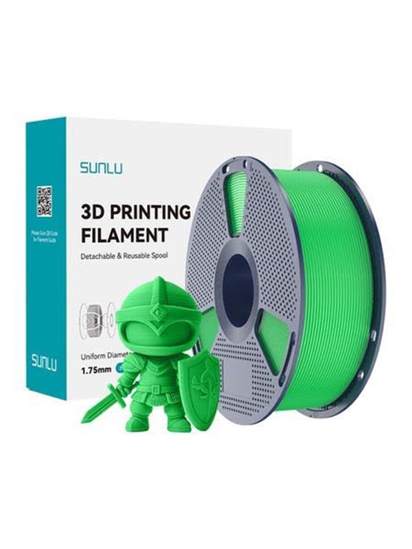 Filament PLA+ Sunlu PLA+ G Grün 1,75 mm Hohe Haltbarkeit Präzision
