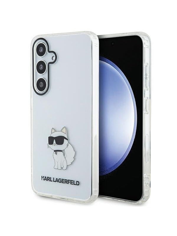 Hülle für Samsung Galaxy S24+ S926, Karl Lagerfeld, IML Luxury Choupette, Transparent