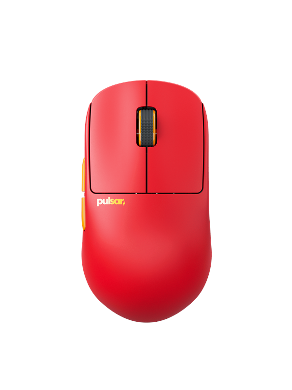 Pulsar X2H CrazyLight Mini Wireless (Volcano) - Gaming Maus (Rot)