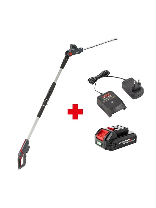 AL-KO Akku-Stangenheckenschere Htad 1845 1836V Set