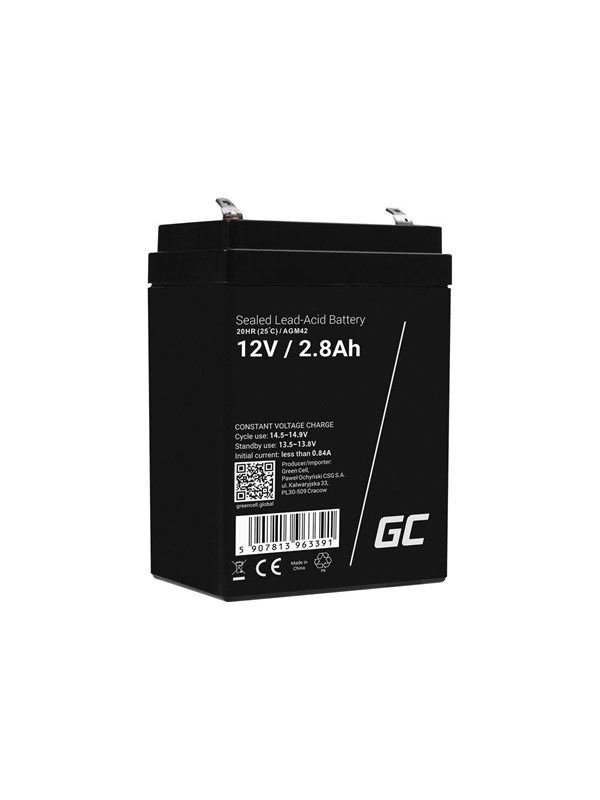 Green Cell - alarm system battery - Lead Acid - 28 Ah