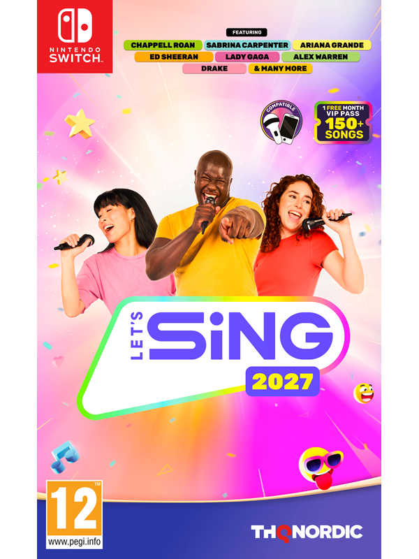 Lets Sing 2027 - Nintendo Switch - Nintendo Switch - Party - PEGI 12