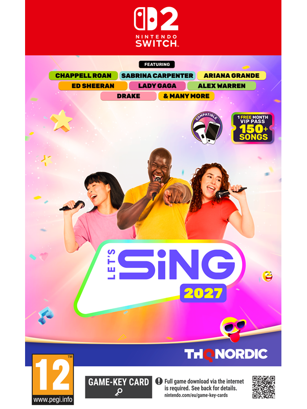 Lets Sing 2027 - Nintendo Switch 2 - Nintendo Switch 2 - Party - PEGI 12