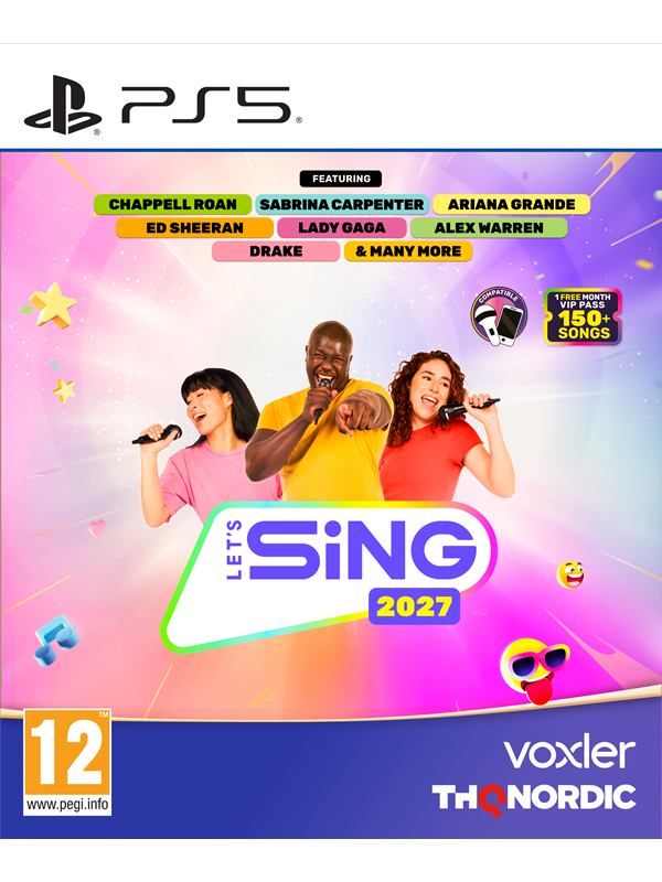 Lets Sing 2027 - PS5 - Sony PlayStation 5 - Party - PEGI 12