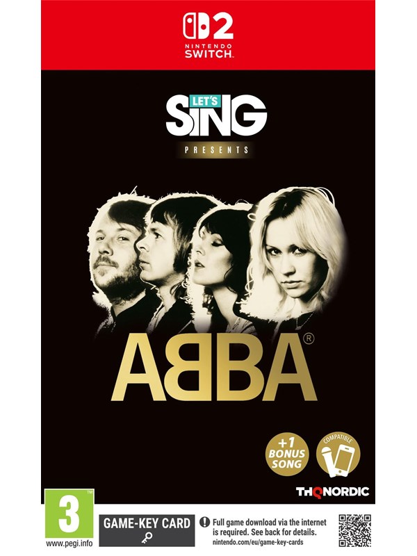 Let's Sing Abba 2027 - Nintendo Switch 2 - Nintendo Switch 2 - Party - PEGI 3