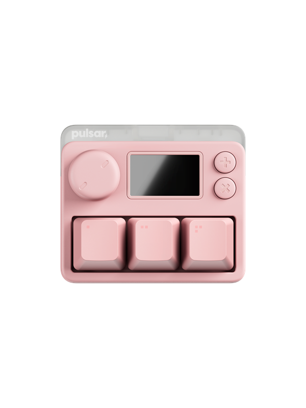 Pulsar [LAB] XPAD Mini - Pink - Gaming Tastatur (TKL) - Universal - Pink