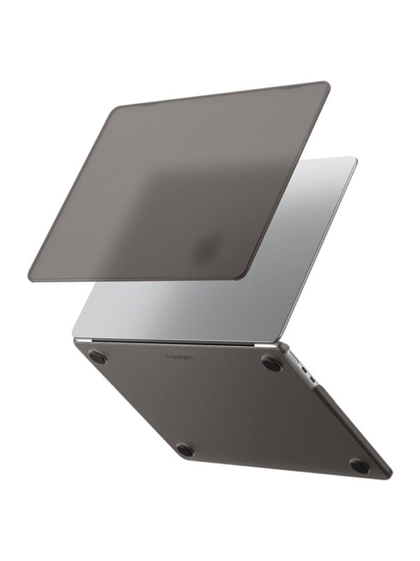 Spigen AirSkin Case for MacBook Air 13 2023202420252026 - Semi-Transparent