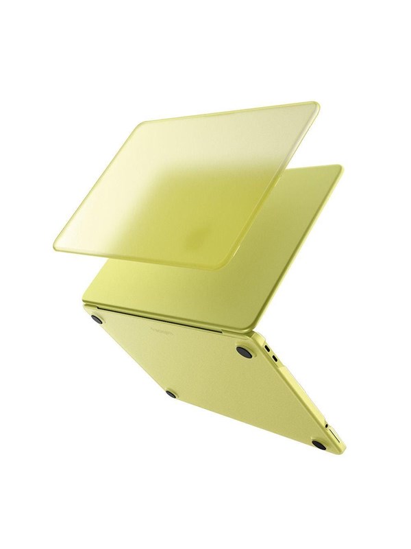 Spigen Airskin Hülle für Apple MacBook Neo 13 Zoll, Gelb Satin ACS11544
