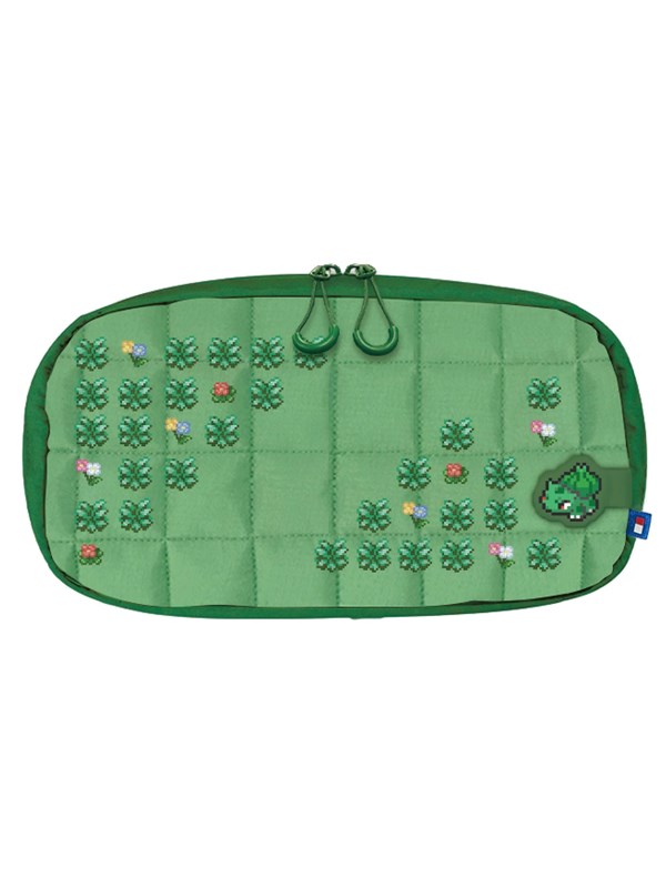 Hori Puff Pouch - Pokemon Pixel (Green)