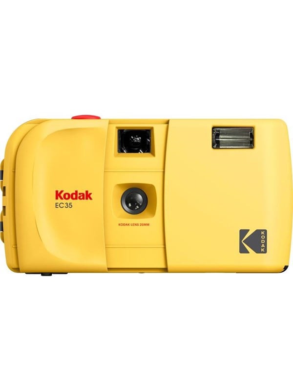 KODAK EC35 Film Camera Butter Yellow  Ultra Max 24 Exp Film