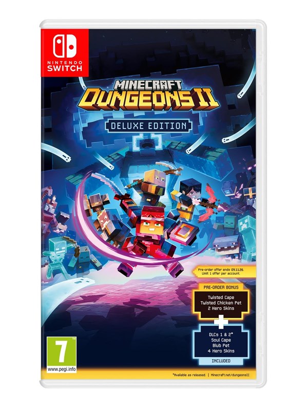 Minecraft Dungeons II (Deluxe Edition) - Nintendo Switch - Action/Abenteuer - PEGI 7