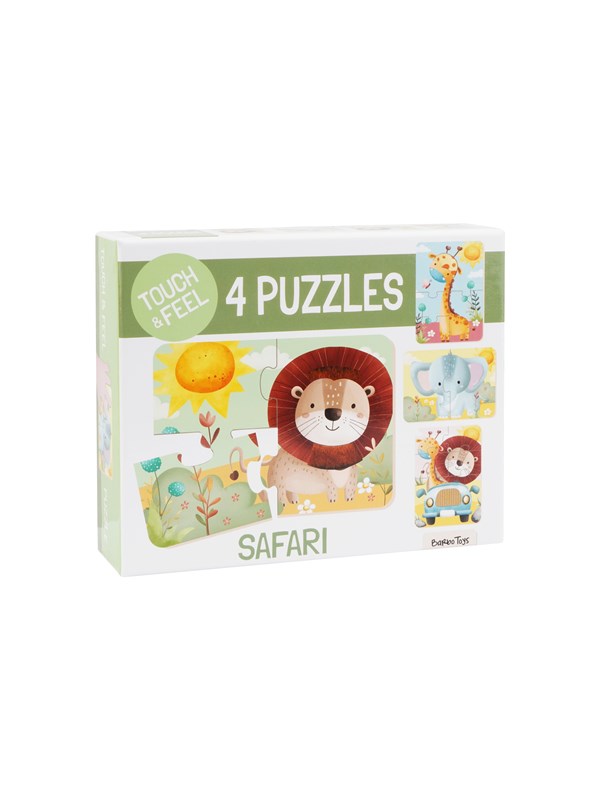 Barbo Classic Touch  Feel Puzzles - Safari