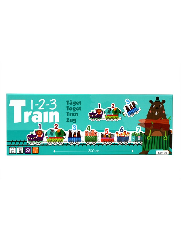 Barbo Classic Puzzle Train - Animal 123 INT