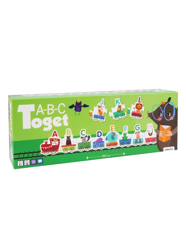 Barbo Classic Puzzle Train - Animal ABC DK