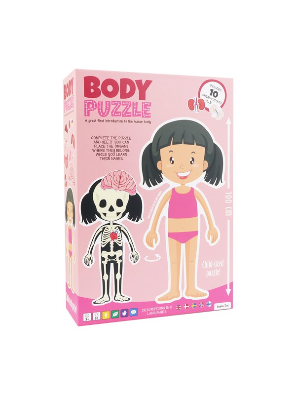 Barbo Classic Body Puzzle - Girl GB DK SE NO FI
