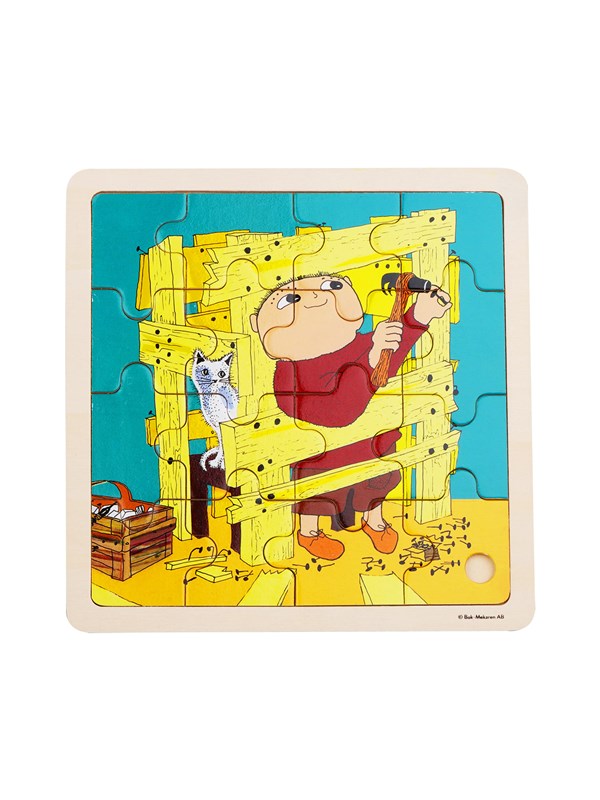 Alfons berg - Framed Wooden Puzzle - Construction