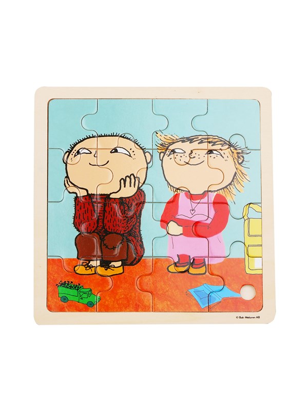 Alfons berg - Framed Wooden Puzzle - Friends