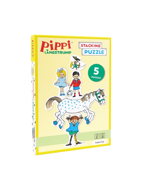 Pippi Langstrmpe Pippi - Stacking Puzzle - Friends
