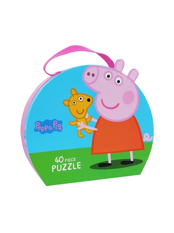 Peppa Pig - Suitcase w Puzzle - Teddy